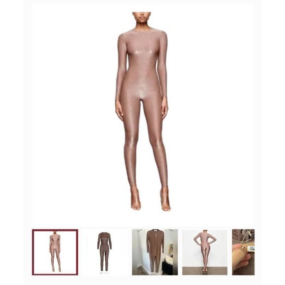 Skims Shimmer jumpsuit. NWT